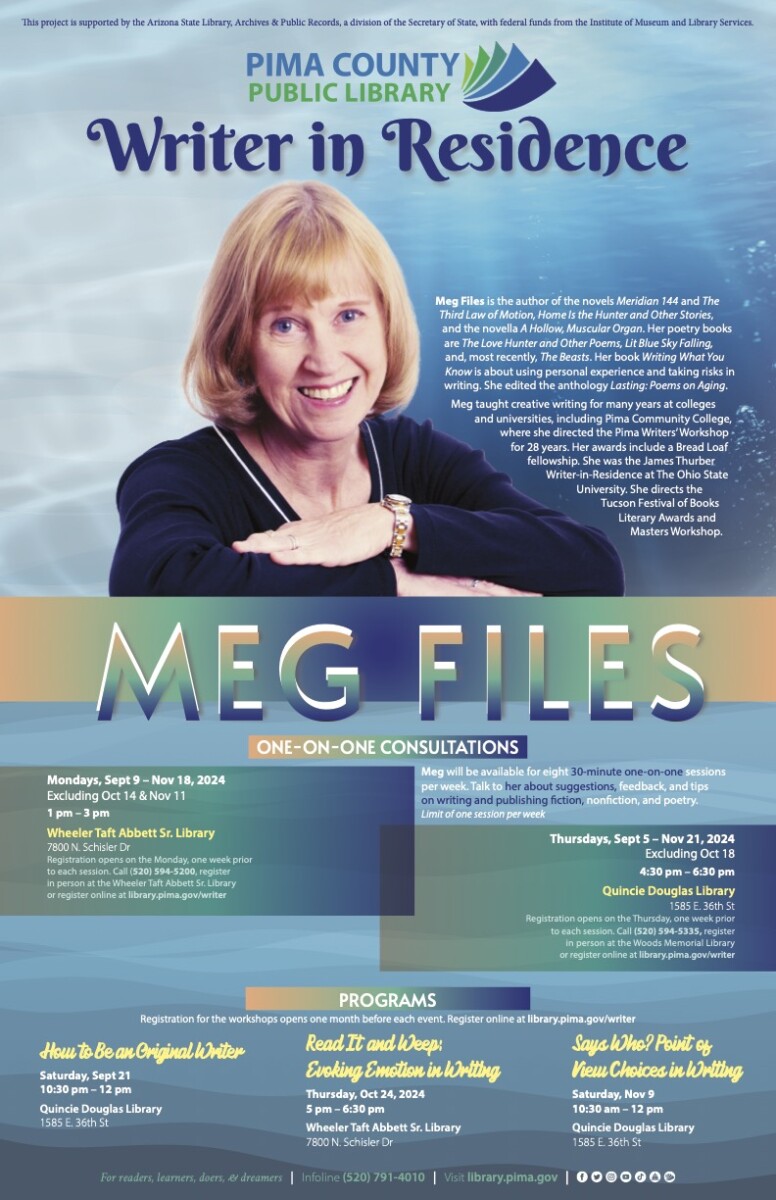 Meg Files Poster 11X17